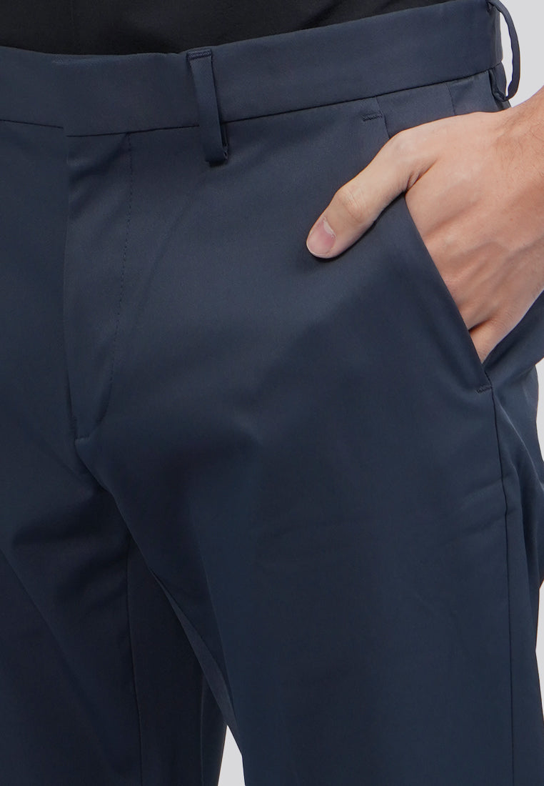 4-Way Stretch Slim Fit Long Pants