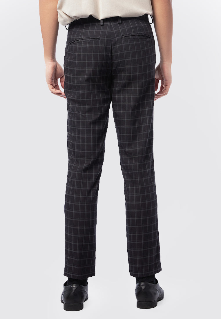 Slim Fit Checks Pants