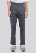 Slim Fit Stripe Pants Navy