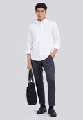 Slim Fit Formal Check Pants
