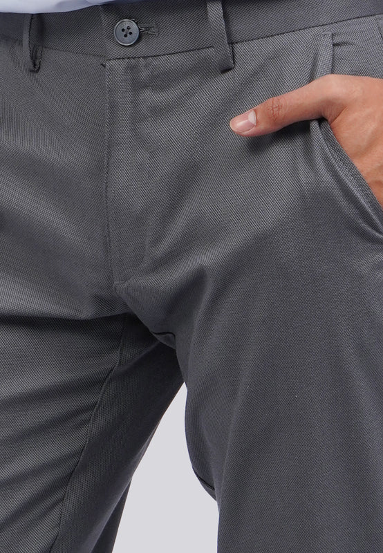 Slim Fit Formal Dobby Pants
