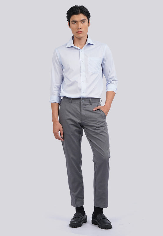 Slim Fit Formal Dobby Pants
