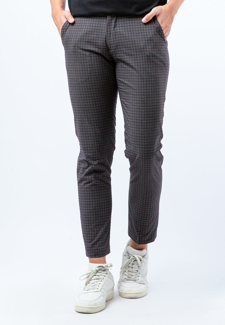 Plaid Ankle Pants