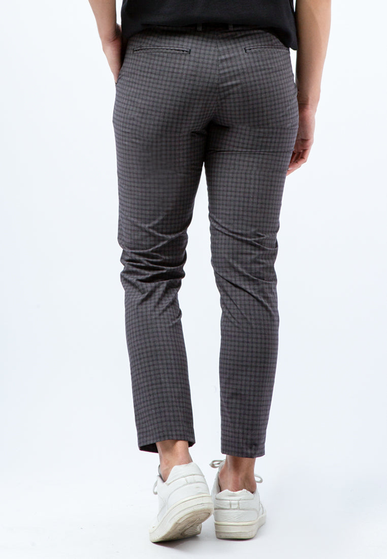 Plaid Ankle Pants