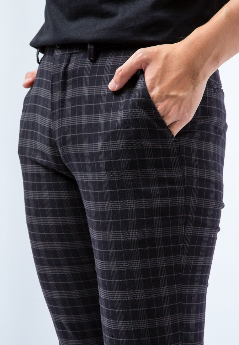 Plaid Ankle Pants