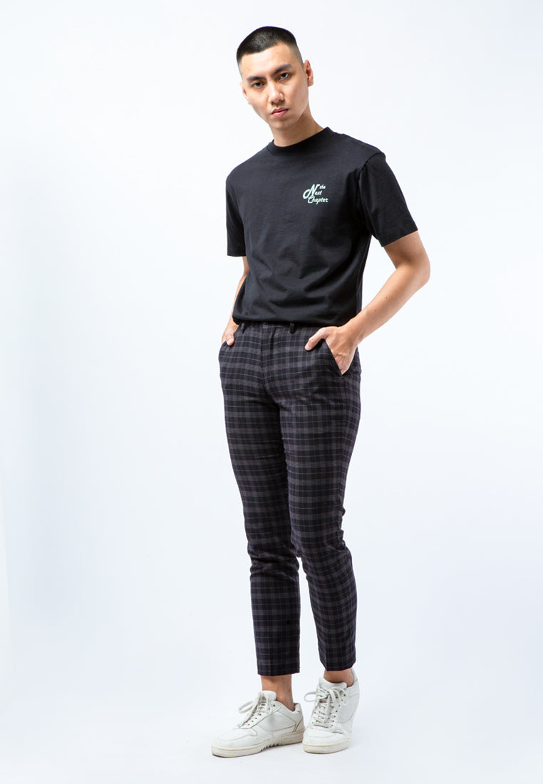 Plaid Ankle Pants