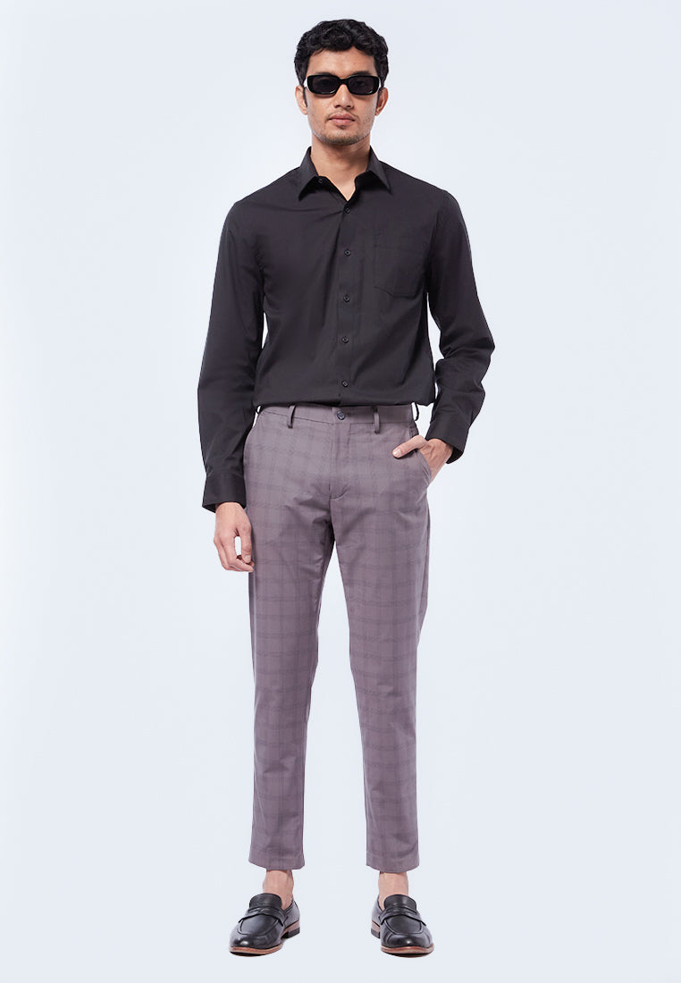 Slim Fit Printed Long Pants