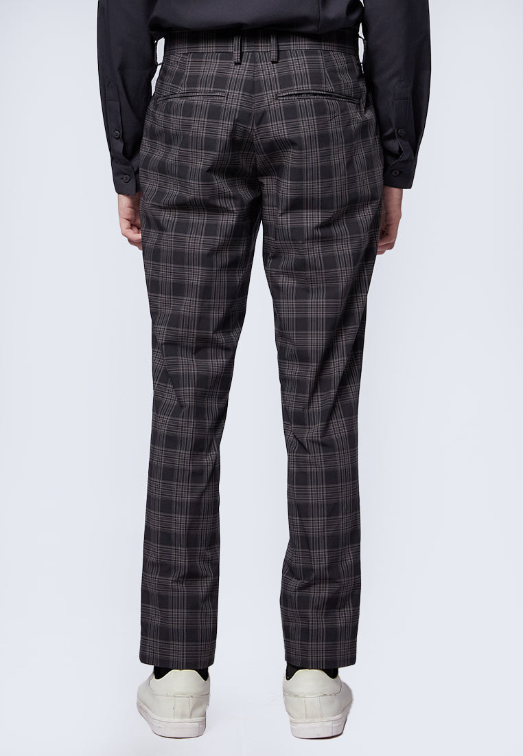 Slim Fit Checks Pants