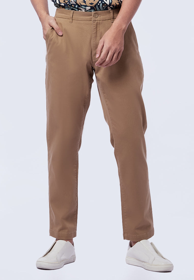 Slim Fit Ankle Length Chinos Pants