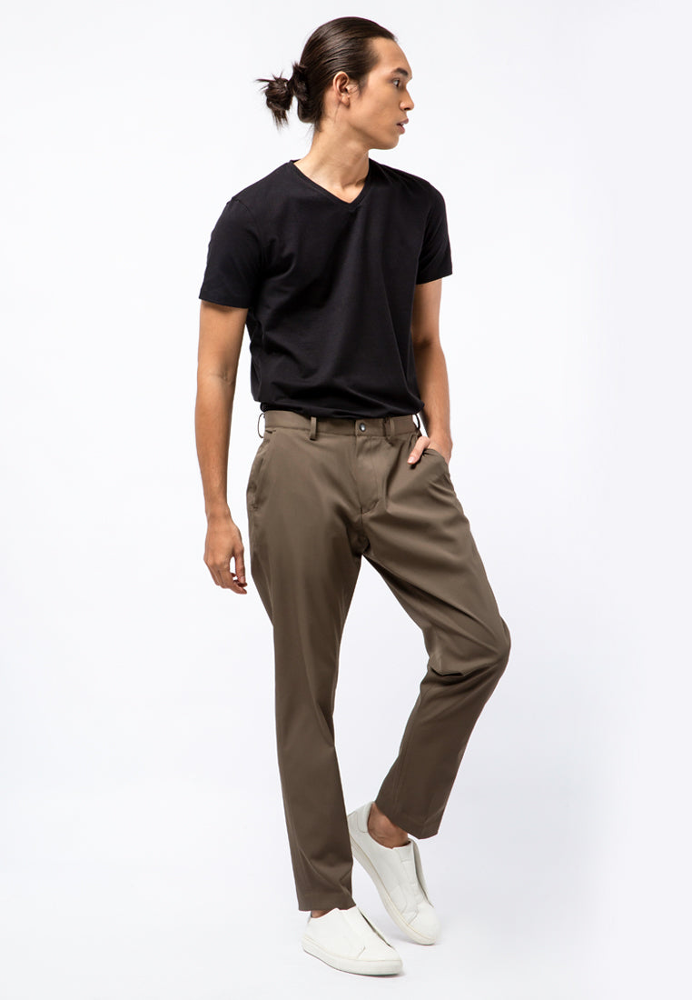 4-way Stretch Slim Fit Ankle Pants