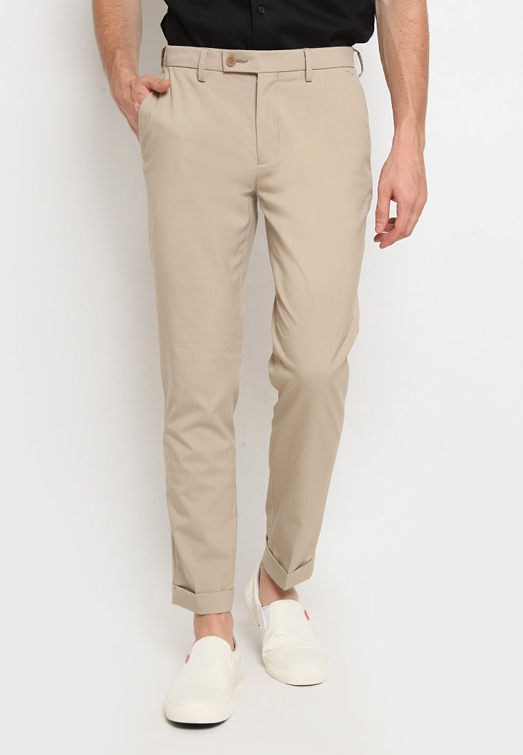 Slim fit cropped pants