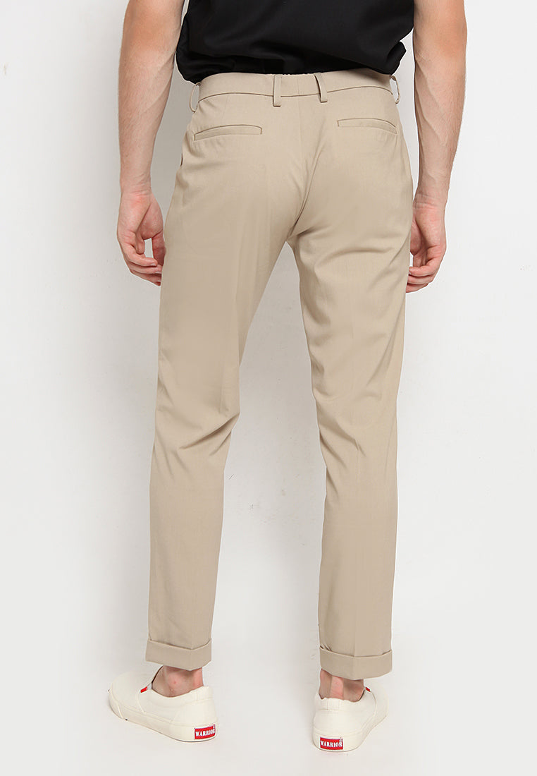 Slim fit cropped pants