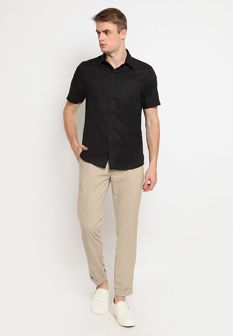 Slim fit cropped pants