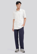 Regular Fit 4-Way Stretch Pants Navy