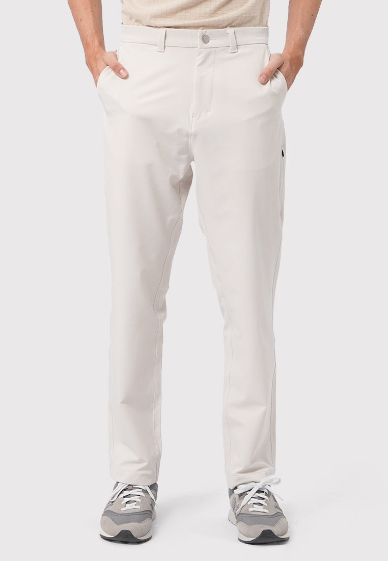 Regular Fit Long Pants Ecru