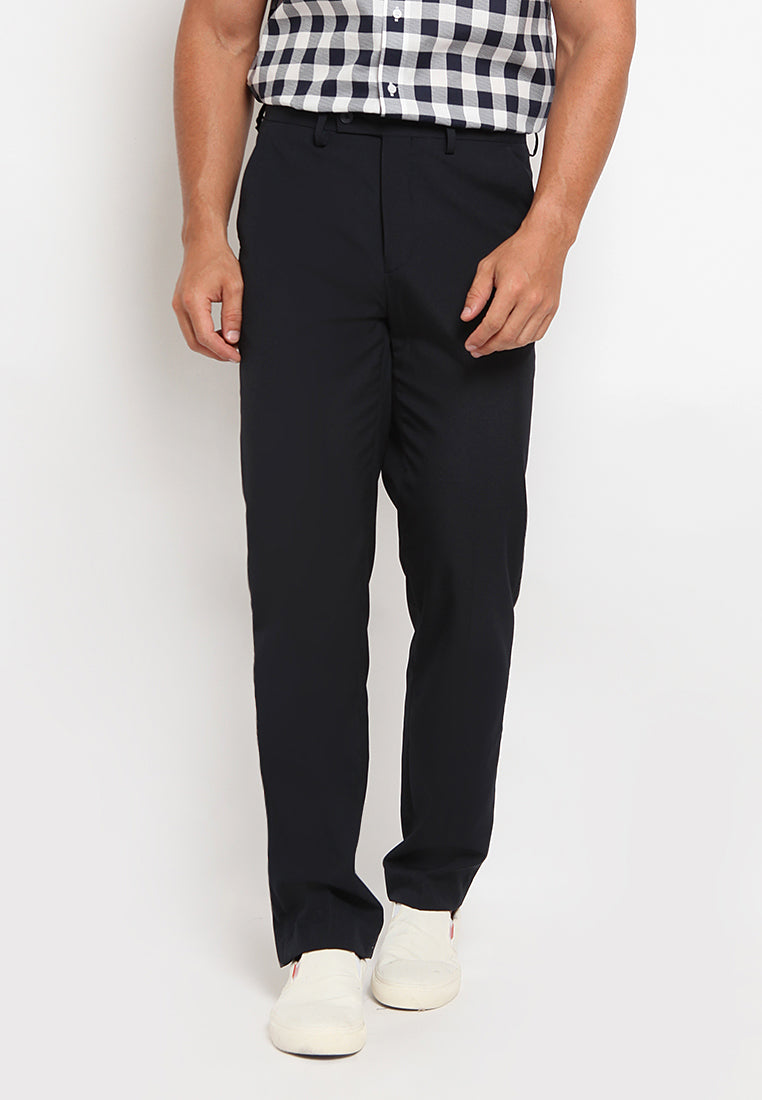 Regular fit formal pants