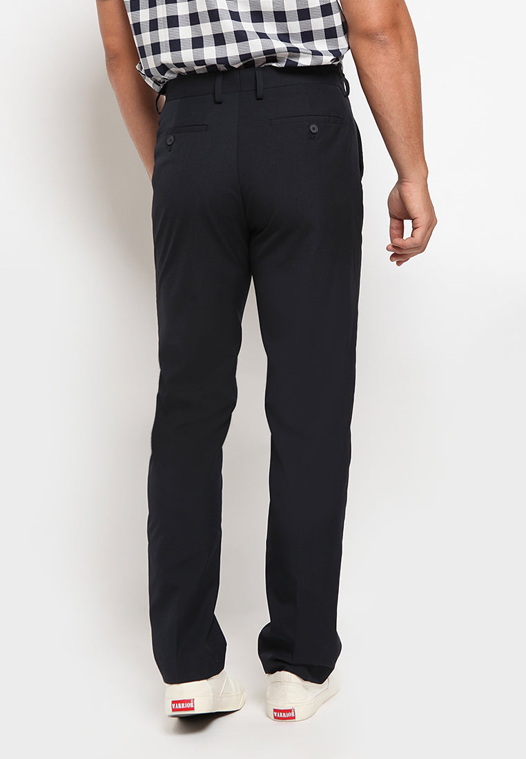 Regular fit formal pants
