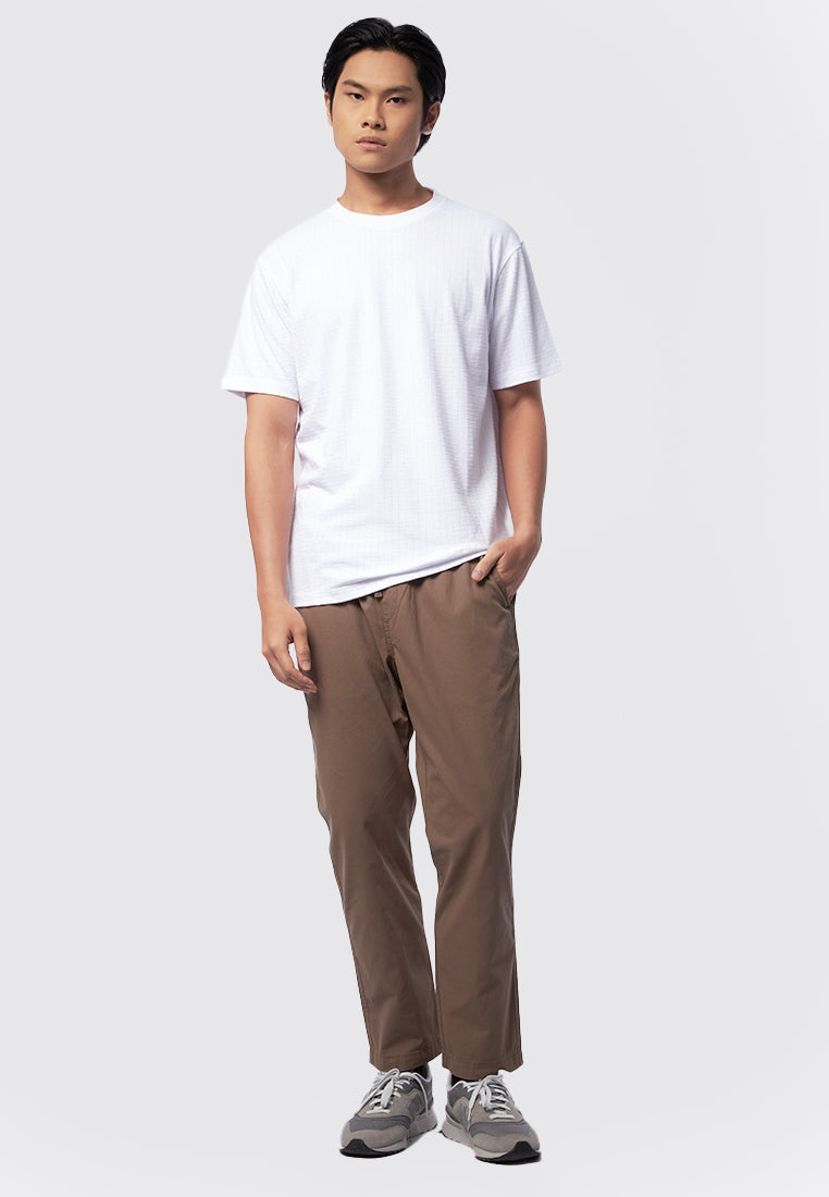 Regular Fit Easy Pants with Drawstring