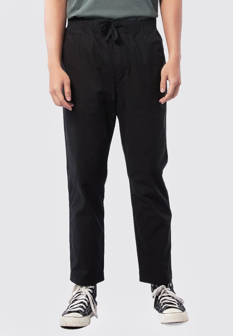 Regular Fit Easy Pants with Drawstring