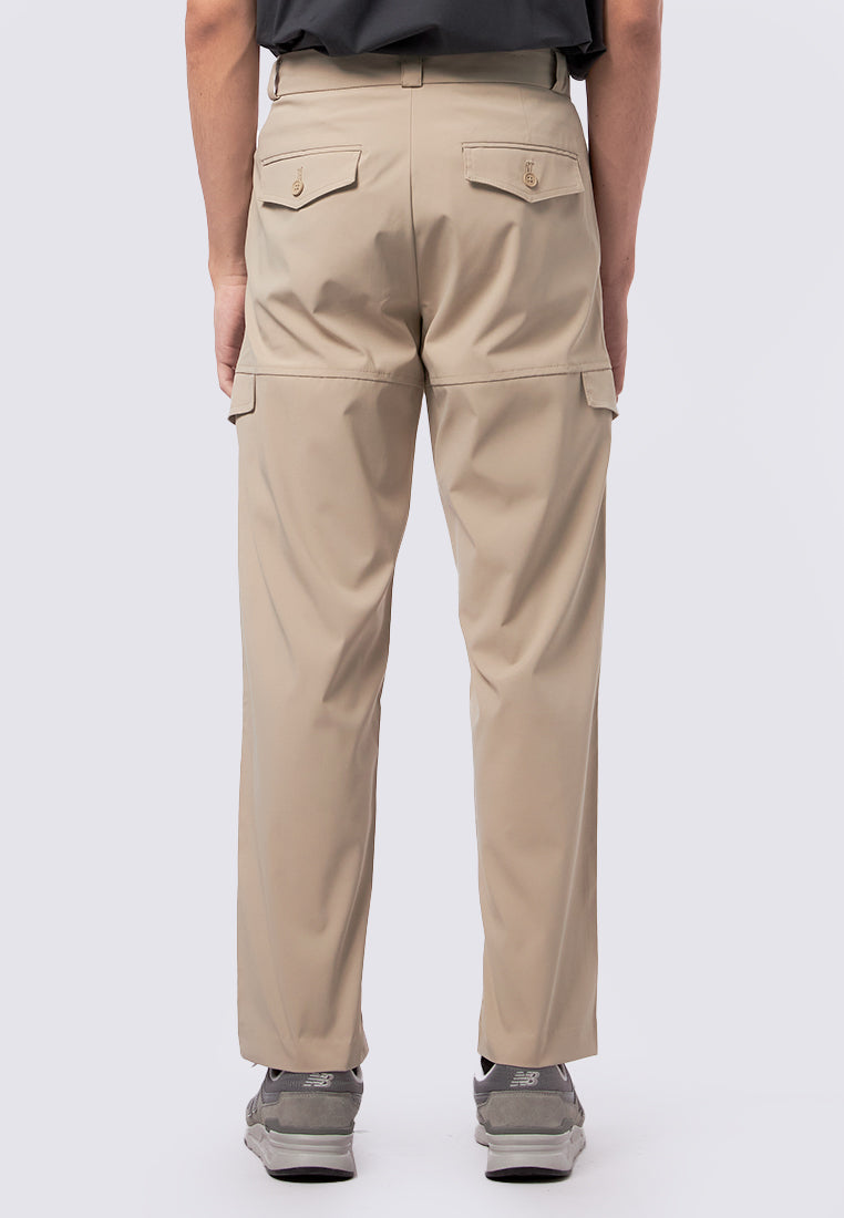 Regular Fit Cargo Pants Beige