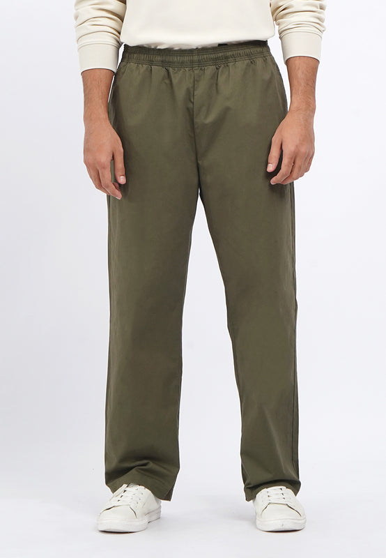Regular Fit Drawstring Pants