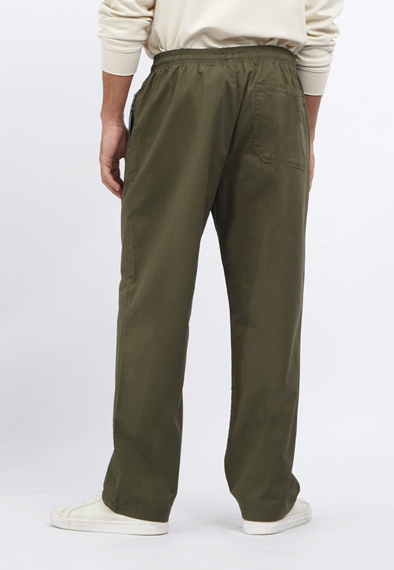 Regular Fit Drawstring Pants