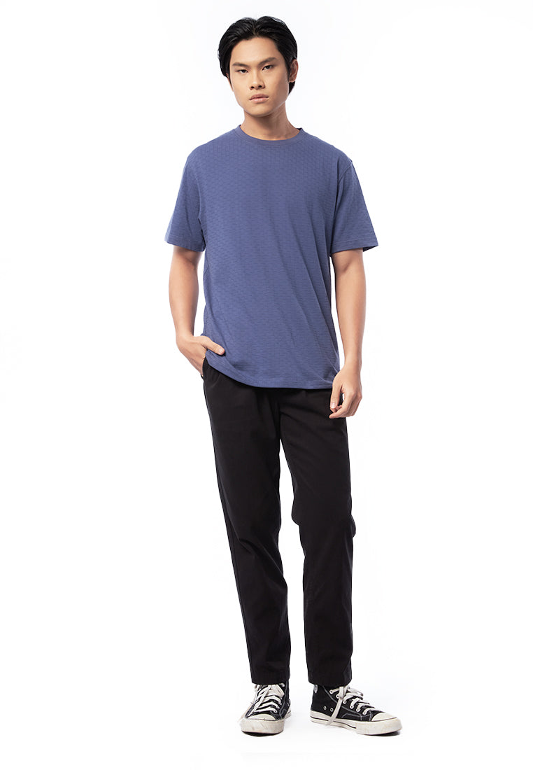 Regular Fit Textured Long Pants