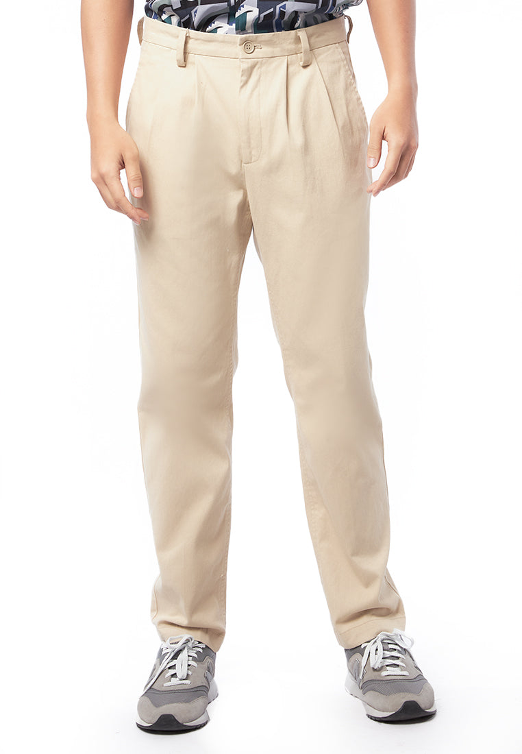 Regular Fit Textured Long Pants