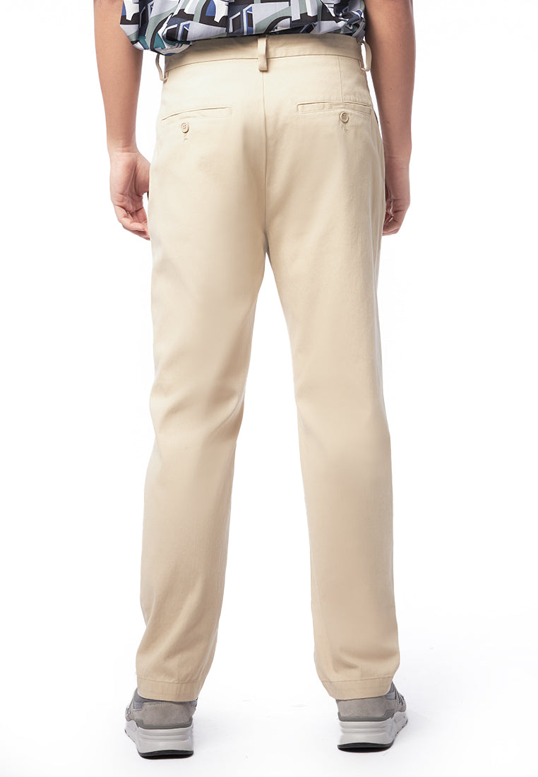 Regular Fit Textured Long Pants