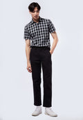 Black Regular Fit Chinos Pants