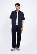 Regular Fit Pants with Elastic Waist