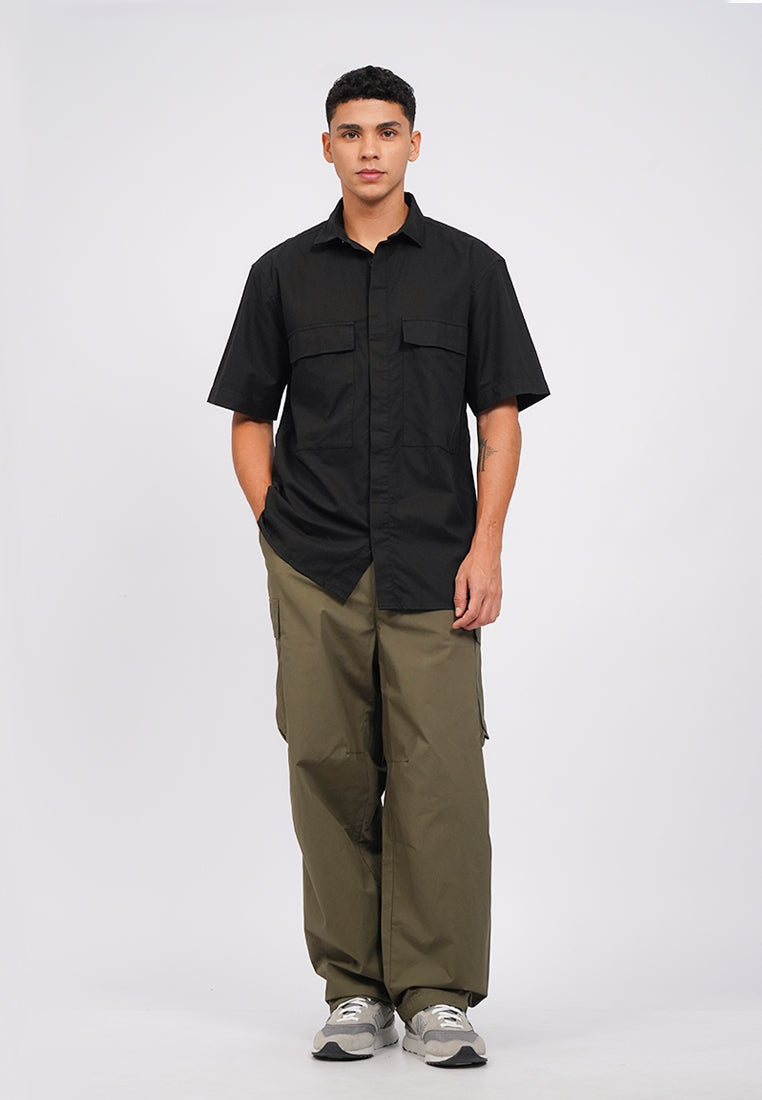 Wide Fit Cargo Pants