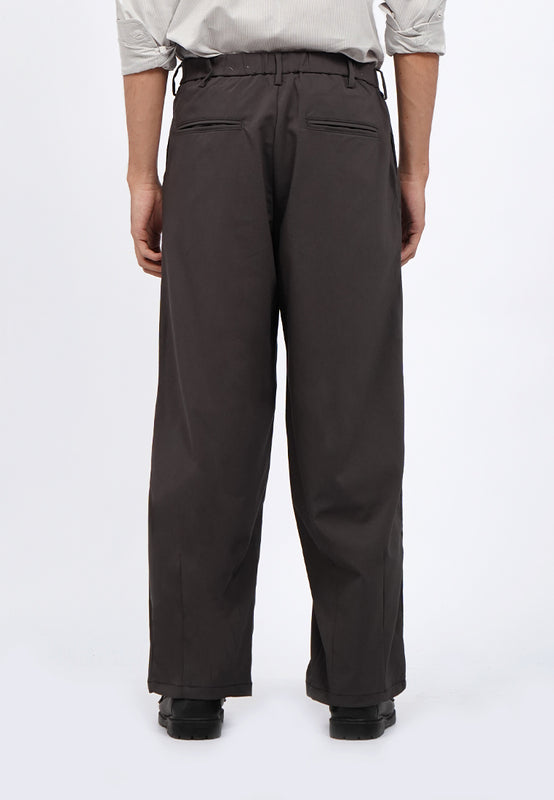 Relaxed Fit Long Pants with Pleats