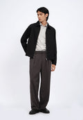 Relaxed Fit Long Pants with Pleats