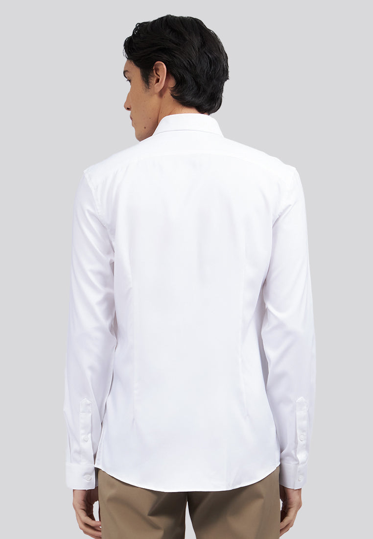 Quick Dry Active Long Sleeve Shirt White