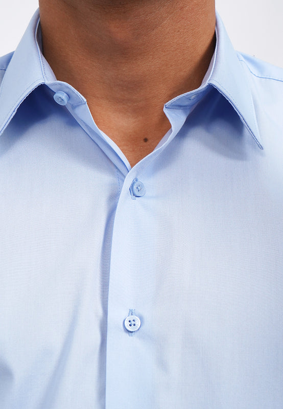 Slim Fit Basic Long Sleeve Shirt