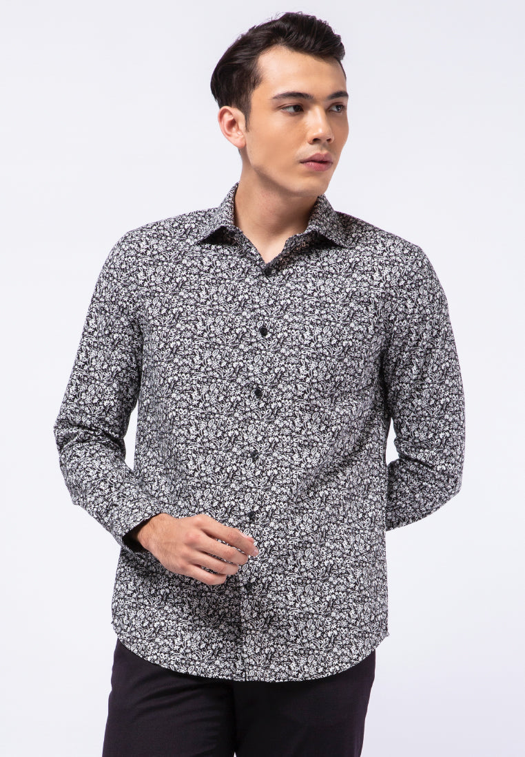 Printed Long Sleeve Shirt