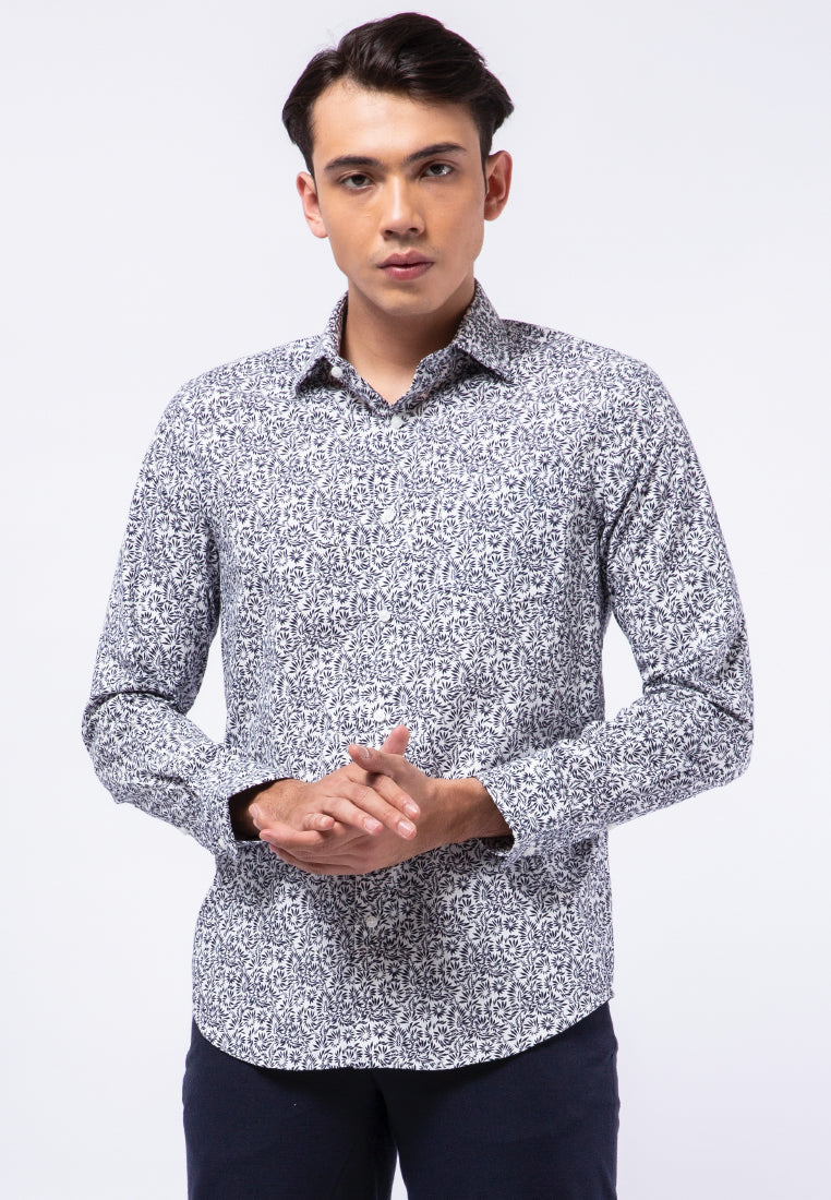 Printed Long Sleeve Shirt