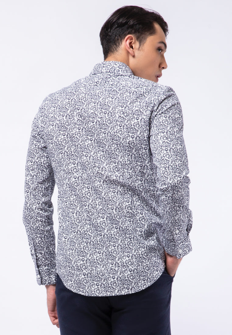 Printed Long Sleeve Shirt