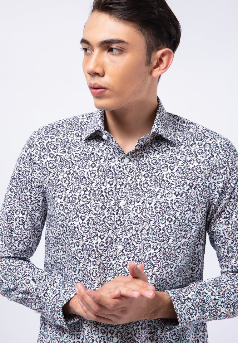Printed Long Sleeve Shirt