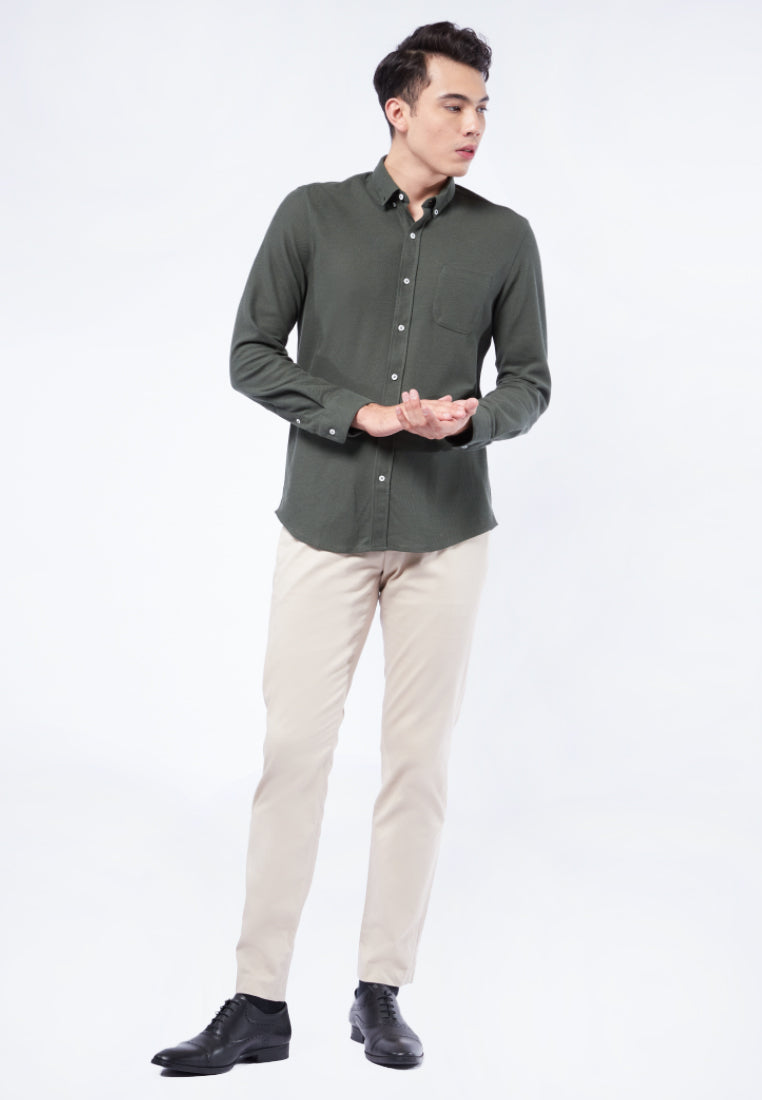 Slim Fit Long Sleeve Shirt