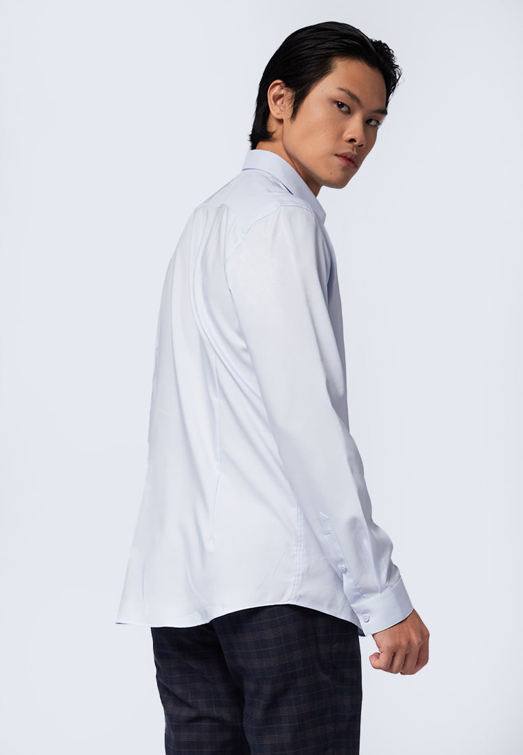Slim Fit Long Sleeve Formal Shirt