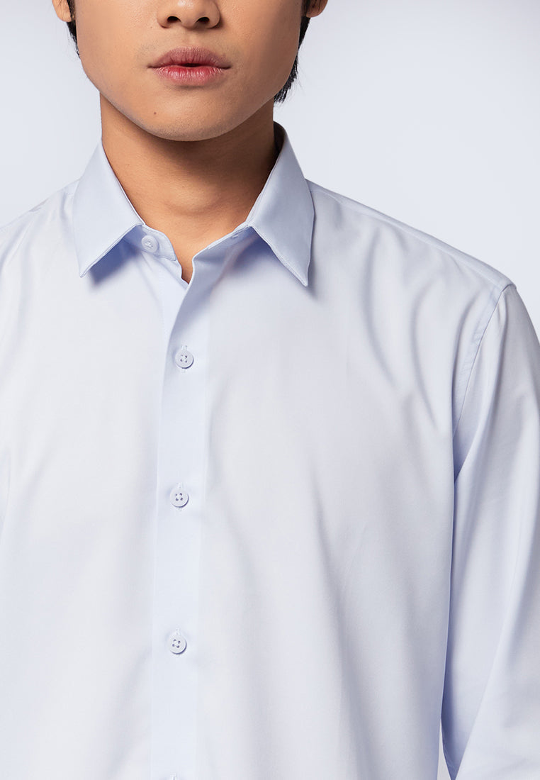Slim Fit Long Sleeve Formal Shirt
