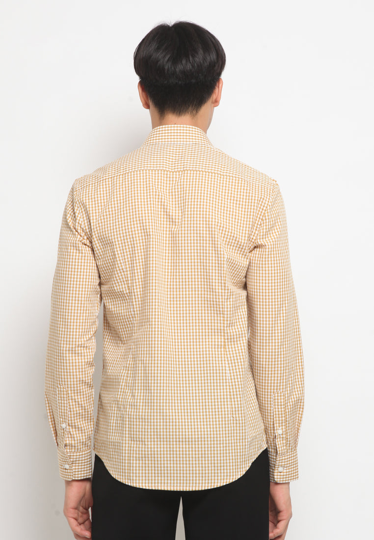 Easy Care Printed Long Sleeve Shirt