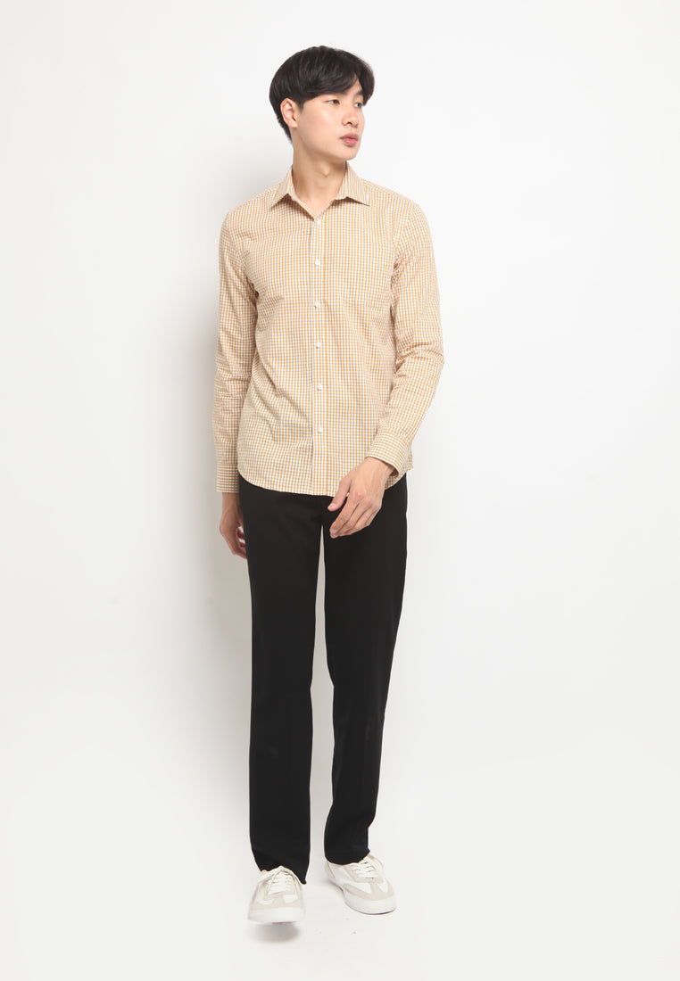 Easy Care Printed Long Sleeve Shirt