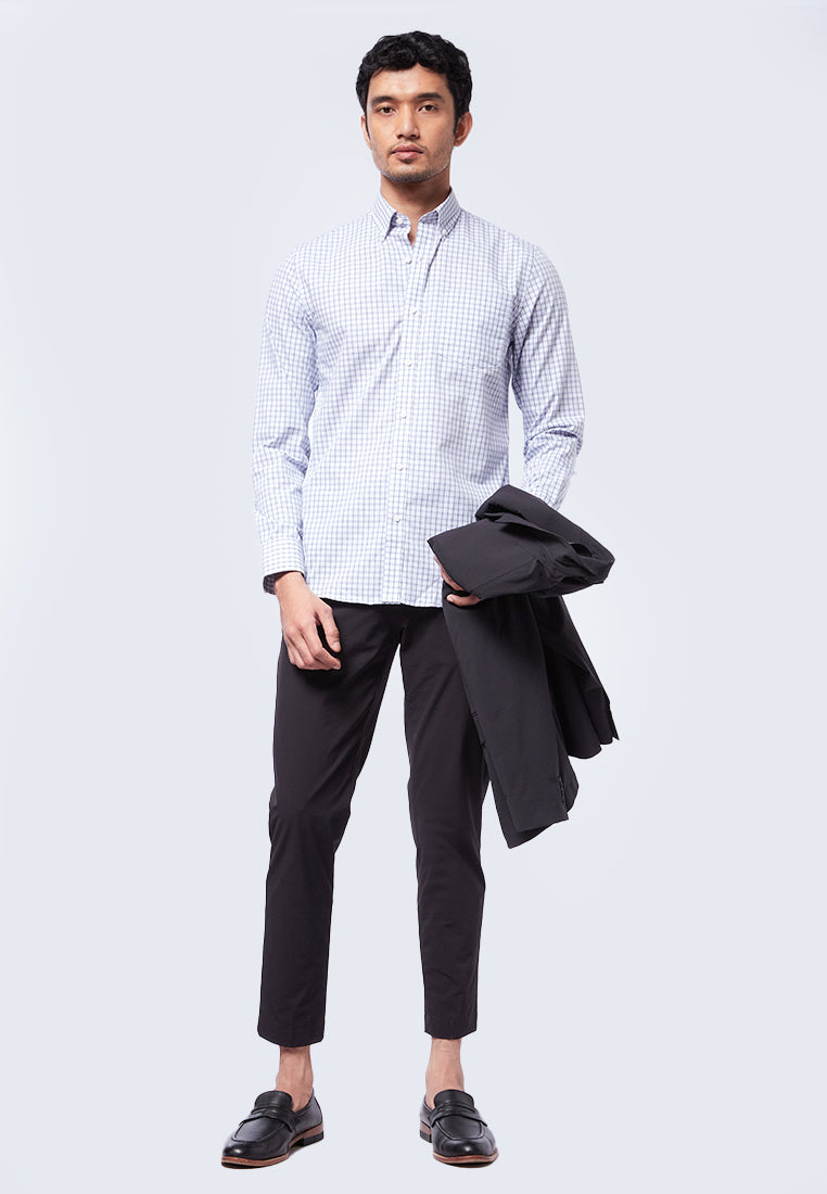 Grid Check Long Sleeve Shirt