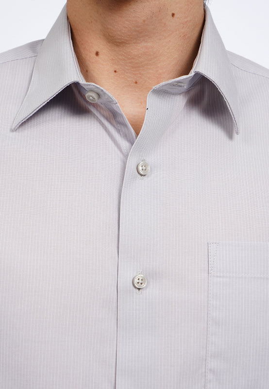 Slim Fit Long Sleeve Stripes Shirt