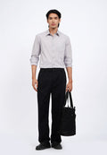 Slim Fit Long Sleeve Stripes Shirt
