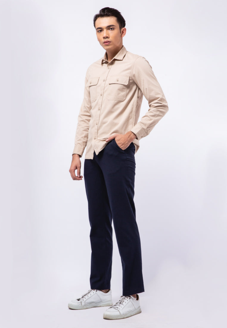 Double Pocket Long Sleeve Shirt