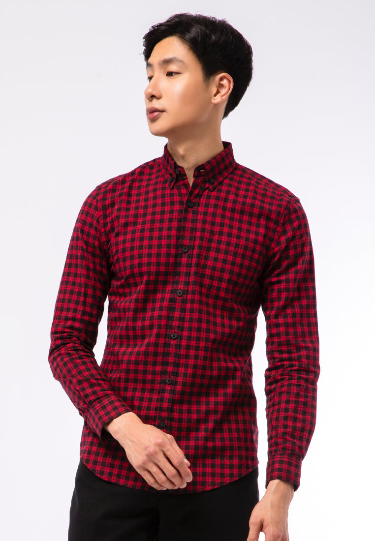 Long Sleeve Check Shirt